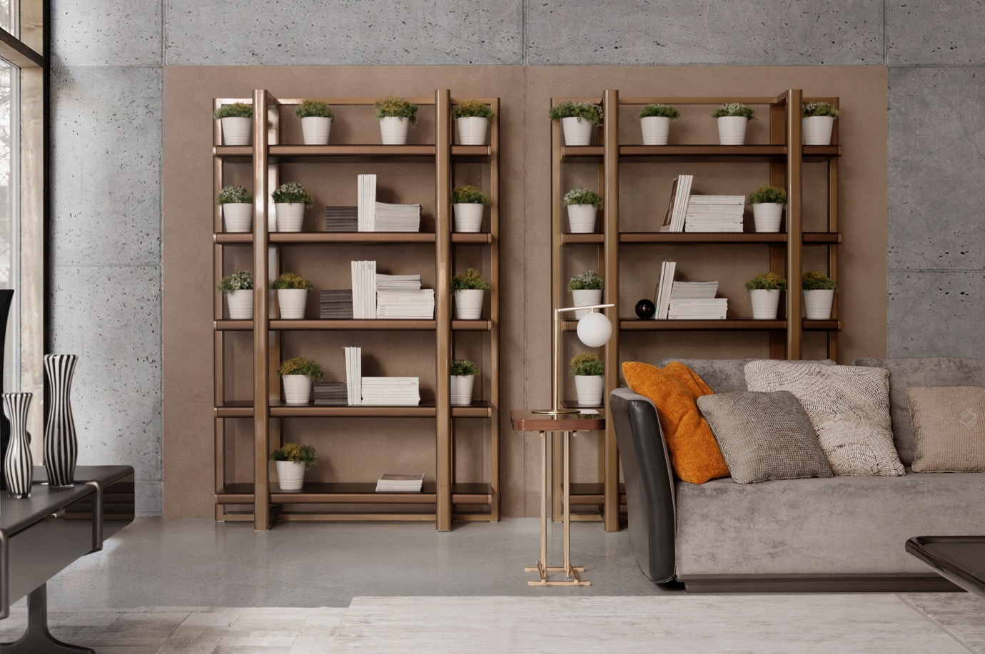 Raw Shelves - Bookcase / Carlos Soriano