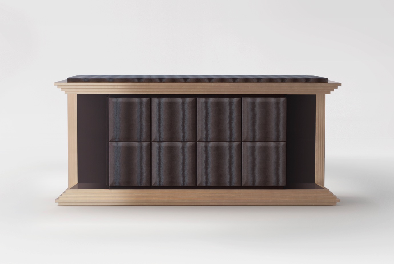 Gold & Chocolate - TV Stand, Sideboard & Vitrine / Carlos Soriano